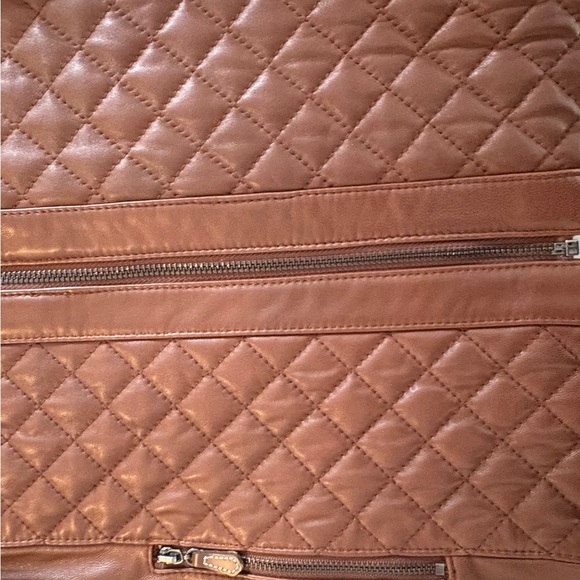 J. McLaughlin Quilted Leather Short Jacket - Picture 8 of 15